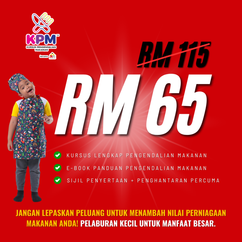BAYARAN KURSUS PENGENDALIAN MAKANAN (KPM)